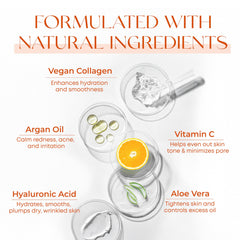 Skin 2.0 Skincare routine image shows morning use leading to a refreshed look.