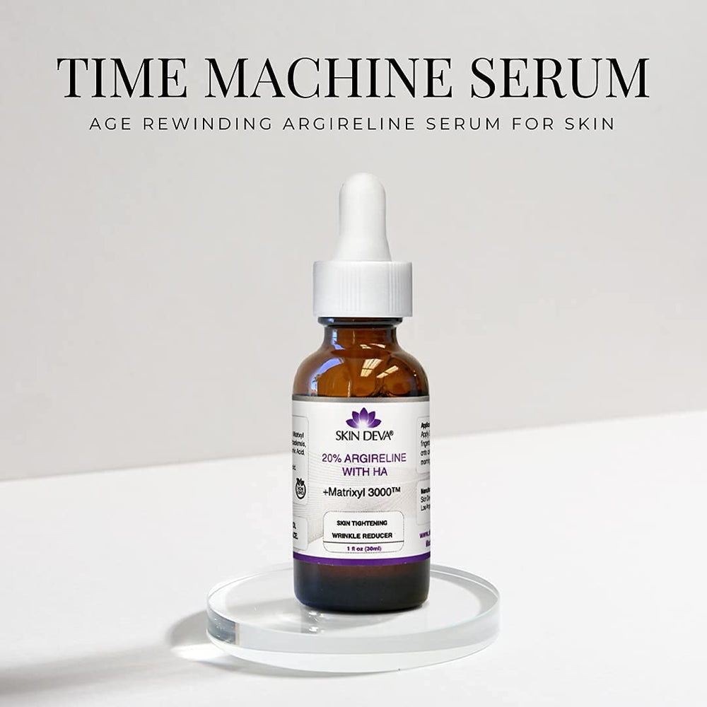 SKIN DEVA packaging front view emphasizes premium anti-aging branding