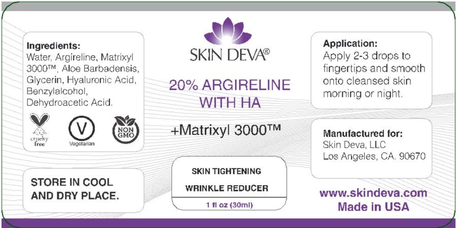 SKIN DEVA wrinkle-reduction visual suggests fine lines may soften