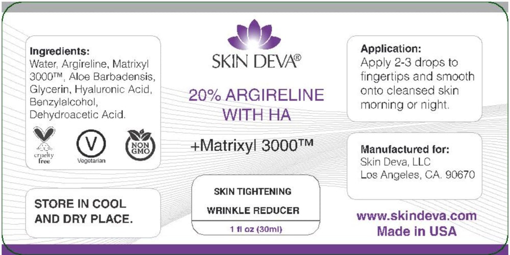 SKIN DEVA wrinkle-reduction visual suggests fine lines may soften