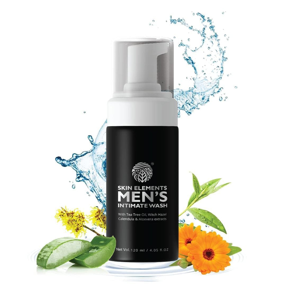 Skin Elements Intimate Wash bottle-pump for quick daily hygiene and refreshing cleanse.