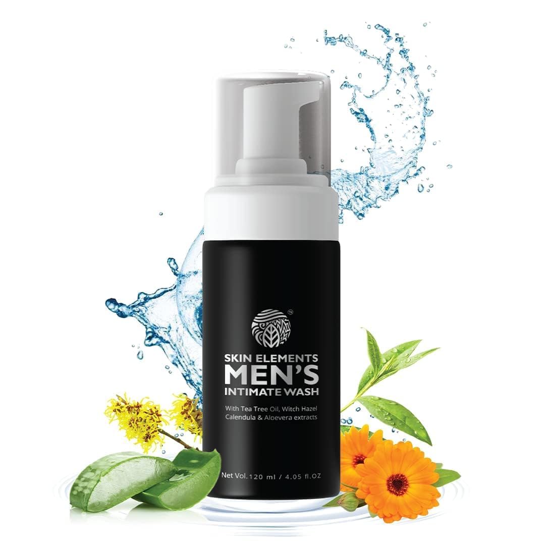 Skin Elements Intimate Wash bottle-pump for quick daily hygiene and refreshing cleanse.