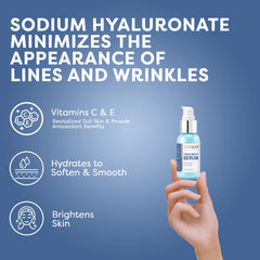 SKIN LAB BY BSL Lift & Firm Serum packaging shot emphasizes clean, premium skincare routine.