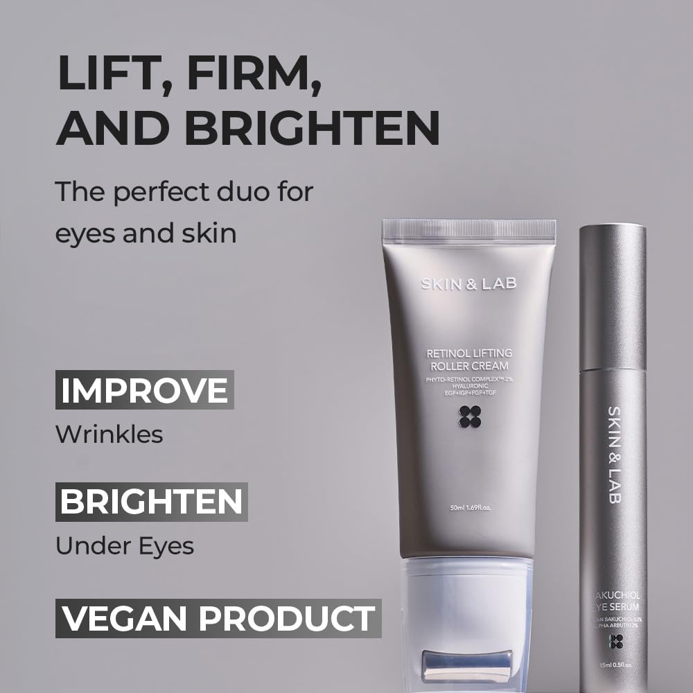 SKIN&LAB Hygienic stick design allows hands-free serum application.