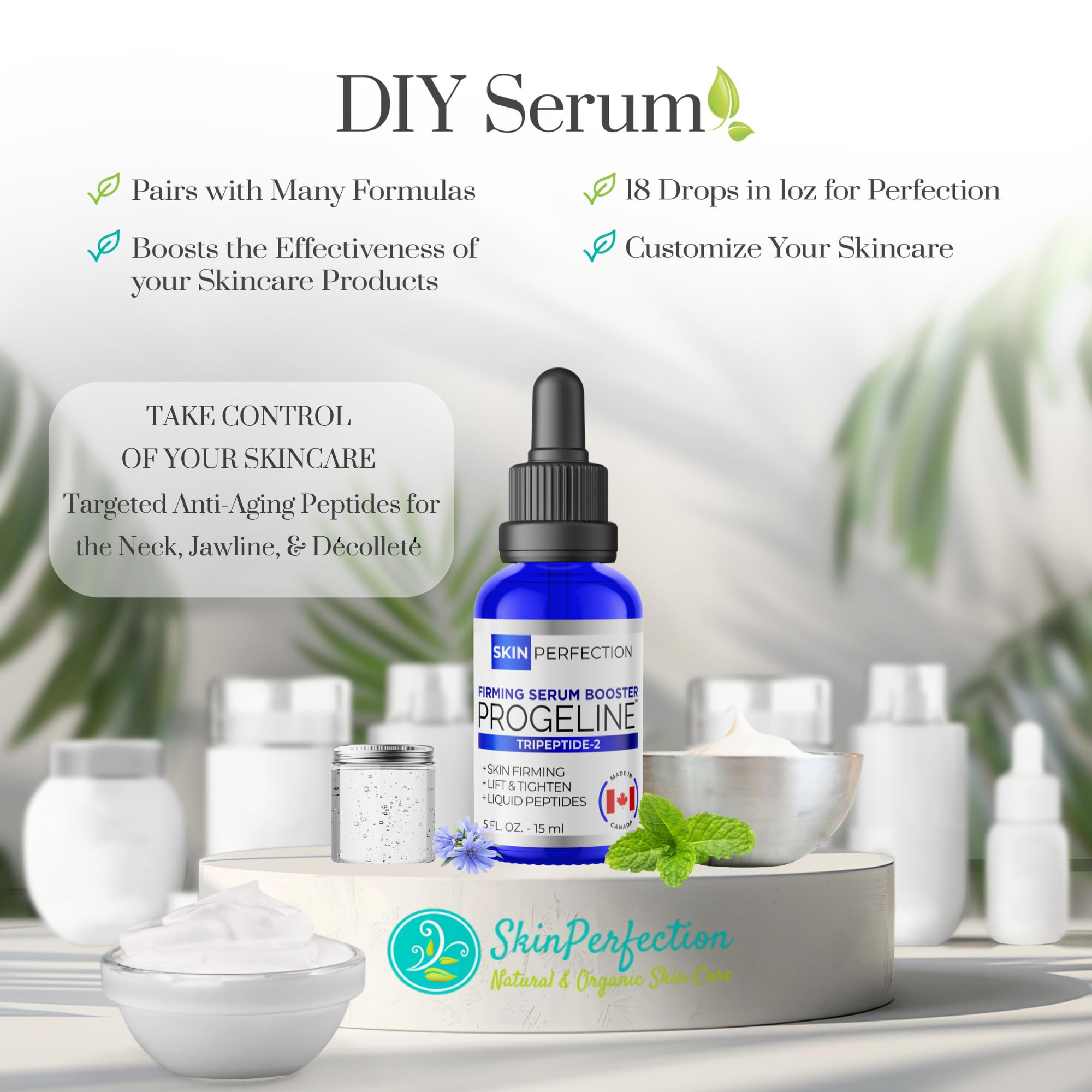 Skin Perfection Progeline Serum Booster cruelty-free badge communicates ethics