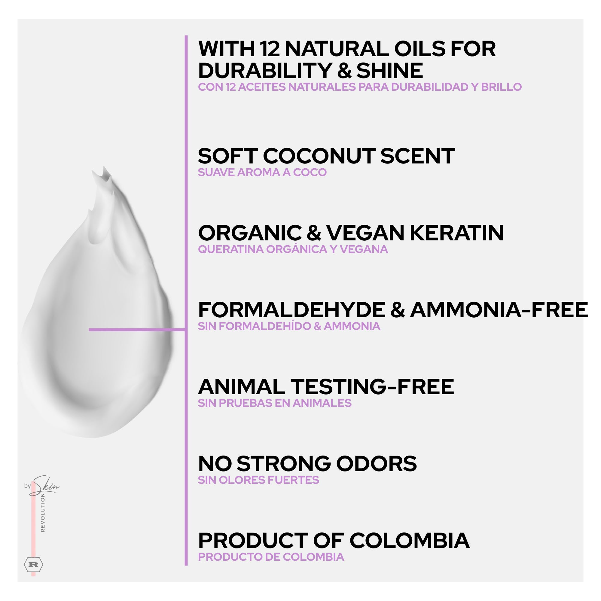 Skin Revolution Ritual Botanico ingredients blend with natural oils and amino acids