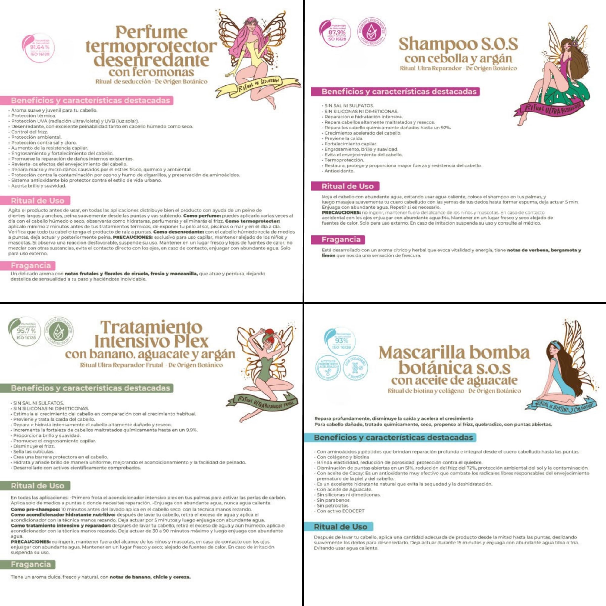 Skin Revolution Ritual Botánico Keratina Orgánica clarifying shampoo promotes healthy hair growth