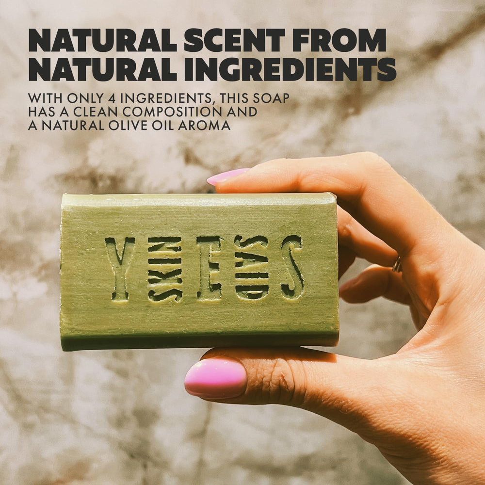 Skin Said Yes Greek-origin bar with olive grove background