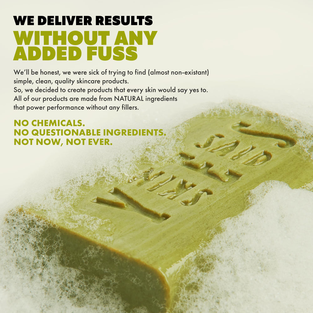 Skin Said Yes set4 ingredient focus close-up of four simple ingredients
