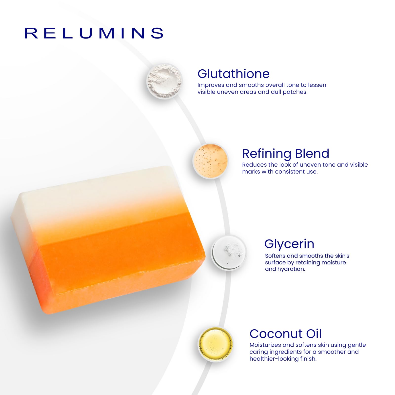 Skin Science glutathione soap bar face cleanse promoting fresh, radiant-looking skin