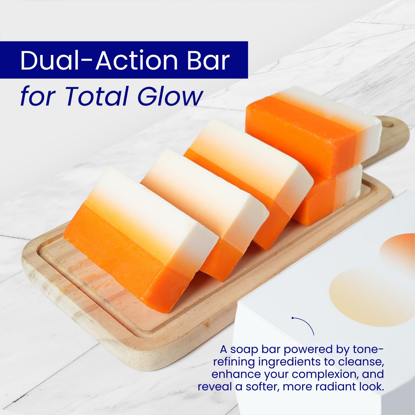 Skin Science glutathione soap bar lather closeup highlights creamy texture for cleansing