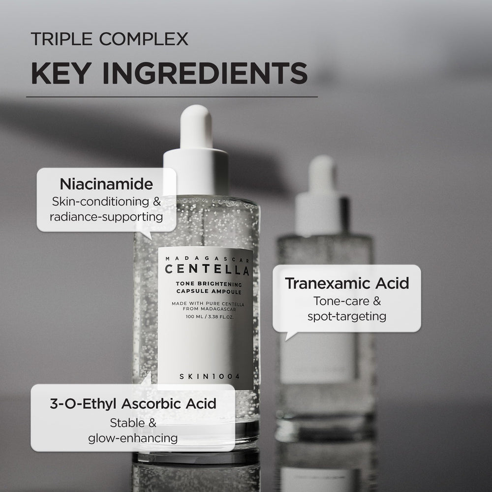 SKIN1004 Capsule ampoule pour demonstrates quick distribution for even application