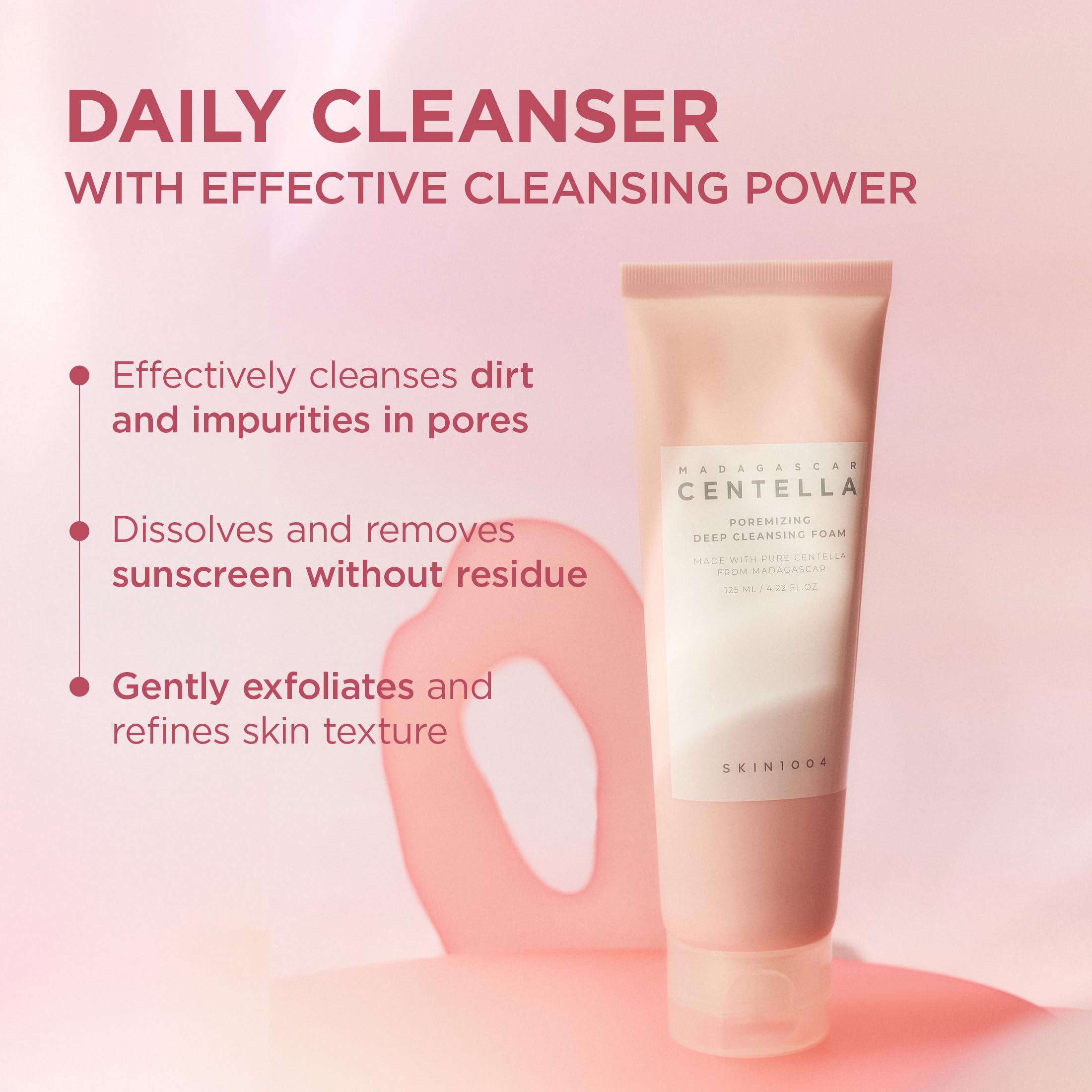 SKIN1004 centella Madagascar ingredients label highlighting Madagascar-sourced extract.