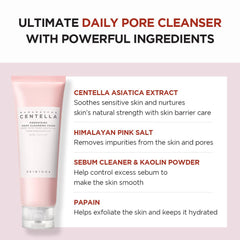 SKIN1004 foam application on skin demonstrates even cleansing action