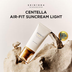 SKIN1004 Madagascar Centella Air-fit Suncream Light texture for lightweight daily wear.