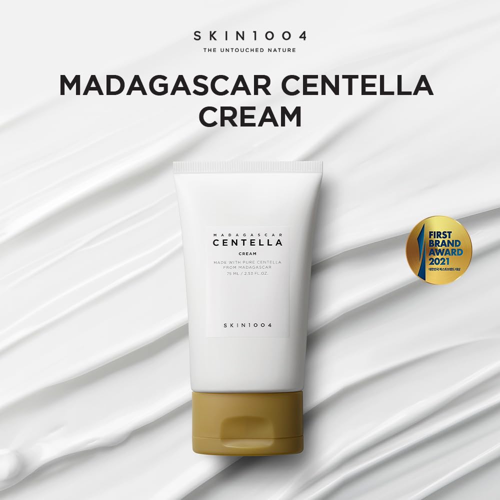 SKIN1004 Madagascar Centella Cream jar closeup showing soothing formula