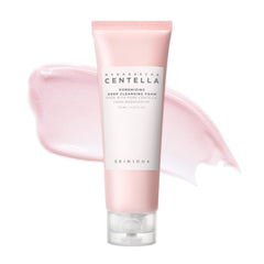 SKIN1004 Madagascar Centella cleansing foam bottle for gentle pore cleansing.