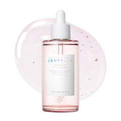 SKIN1004 Madagascar Centella Poremizing Ampoule bottle shows hydrating, pore-balancing action.
