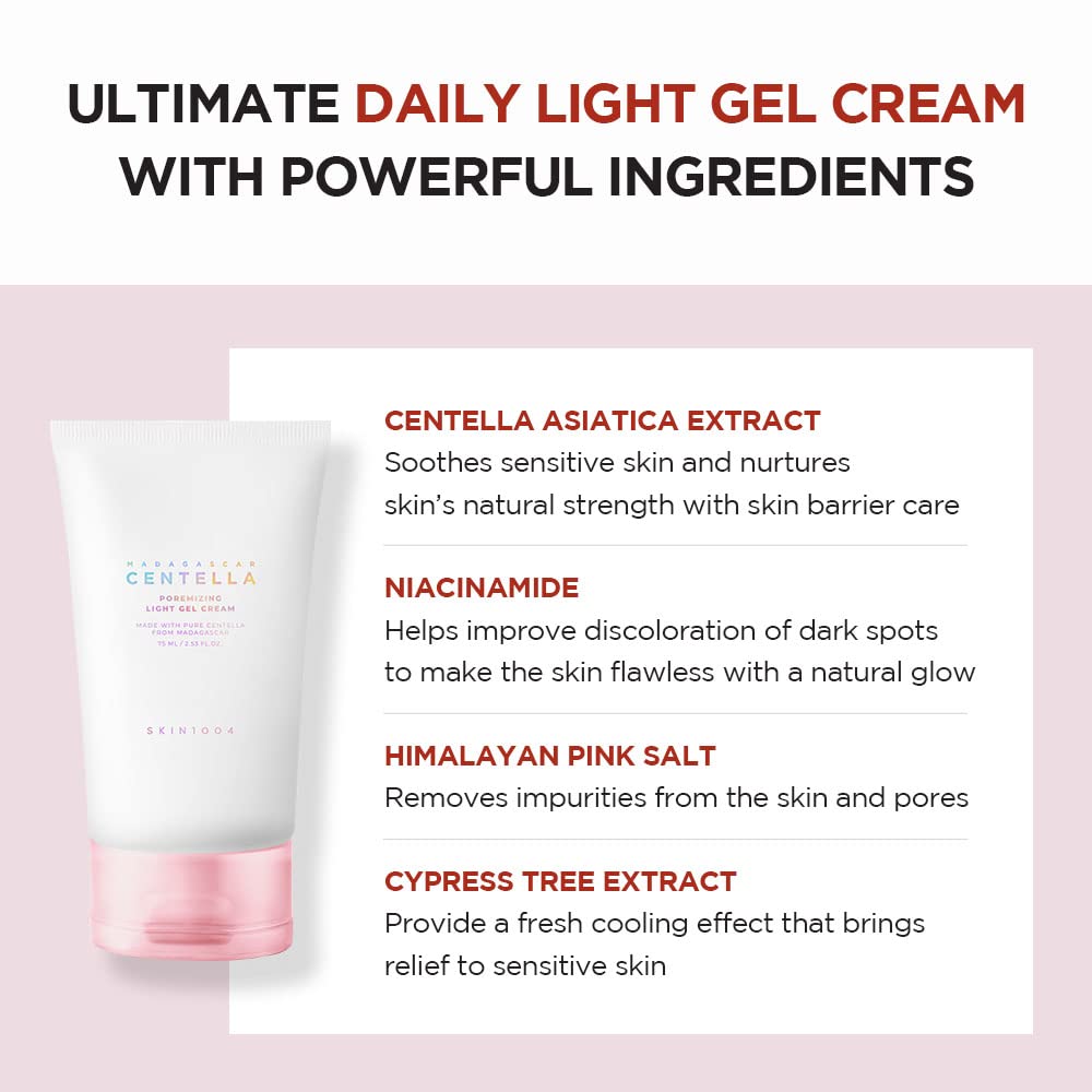 SKIN1004 Madagascar Centella Poremizing Cypress Tree Extract and Witch Hazel calm sensitive skin