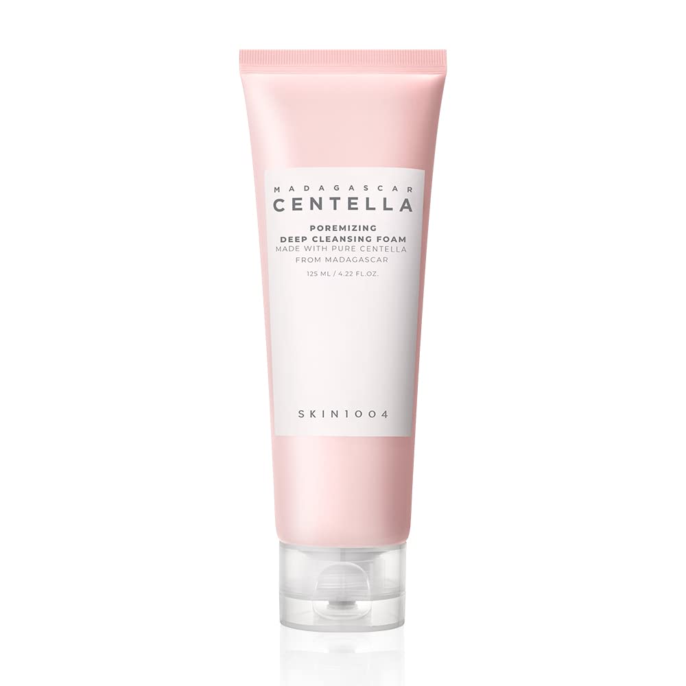 SKIN1004 Madagascar Centella deep cleansing foam bottle for gentle cleanse