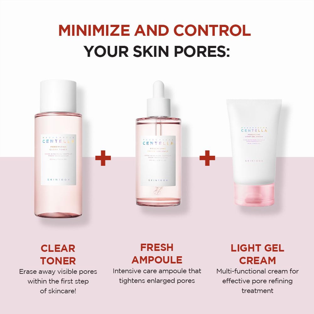 SKIN1004 Madagascar Centella Poremizing packaging box communicates brand promise and product quality