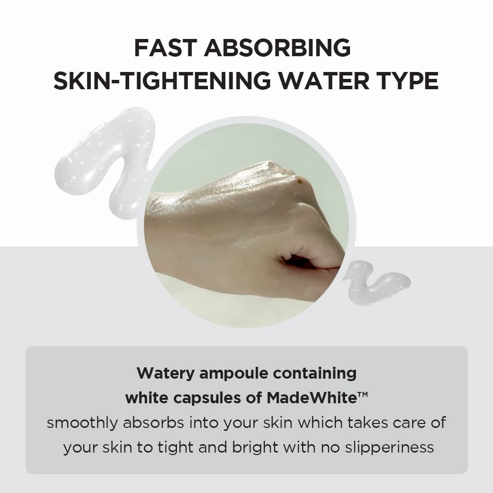 SKIN1004 Madagascar Centella Tone Brightening Capsule Ampoule application on skin.