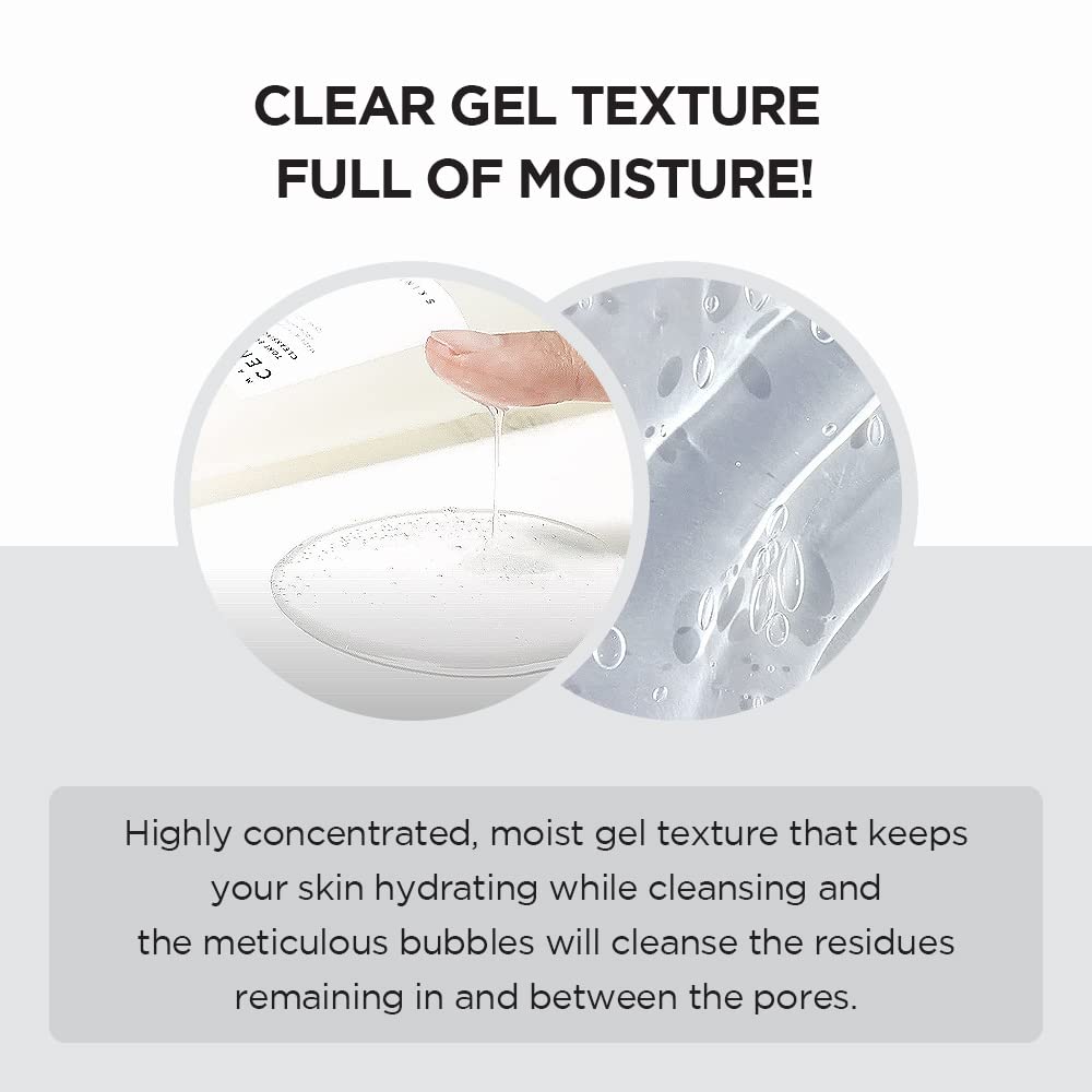 SKIN1004 Madagascar Centella Tone Brightening Cleansing Gel foaming-lather shows creamy texture during use