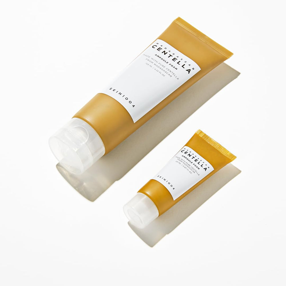 SKIN1004 Madagascar Centella Travel Kit soothing-cream tube conveys calm, hydrating care after long days.