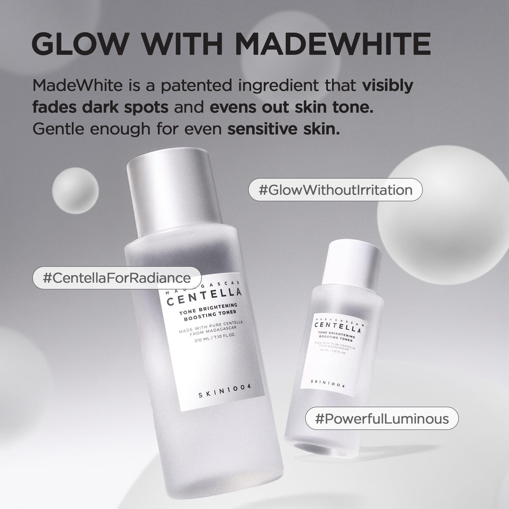 SKIN1004 MadeWhite Niacinamide component close-up highlighting brightening and balance