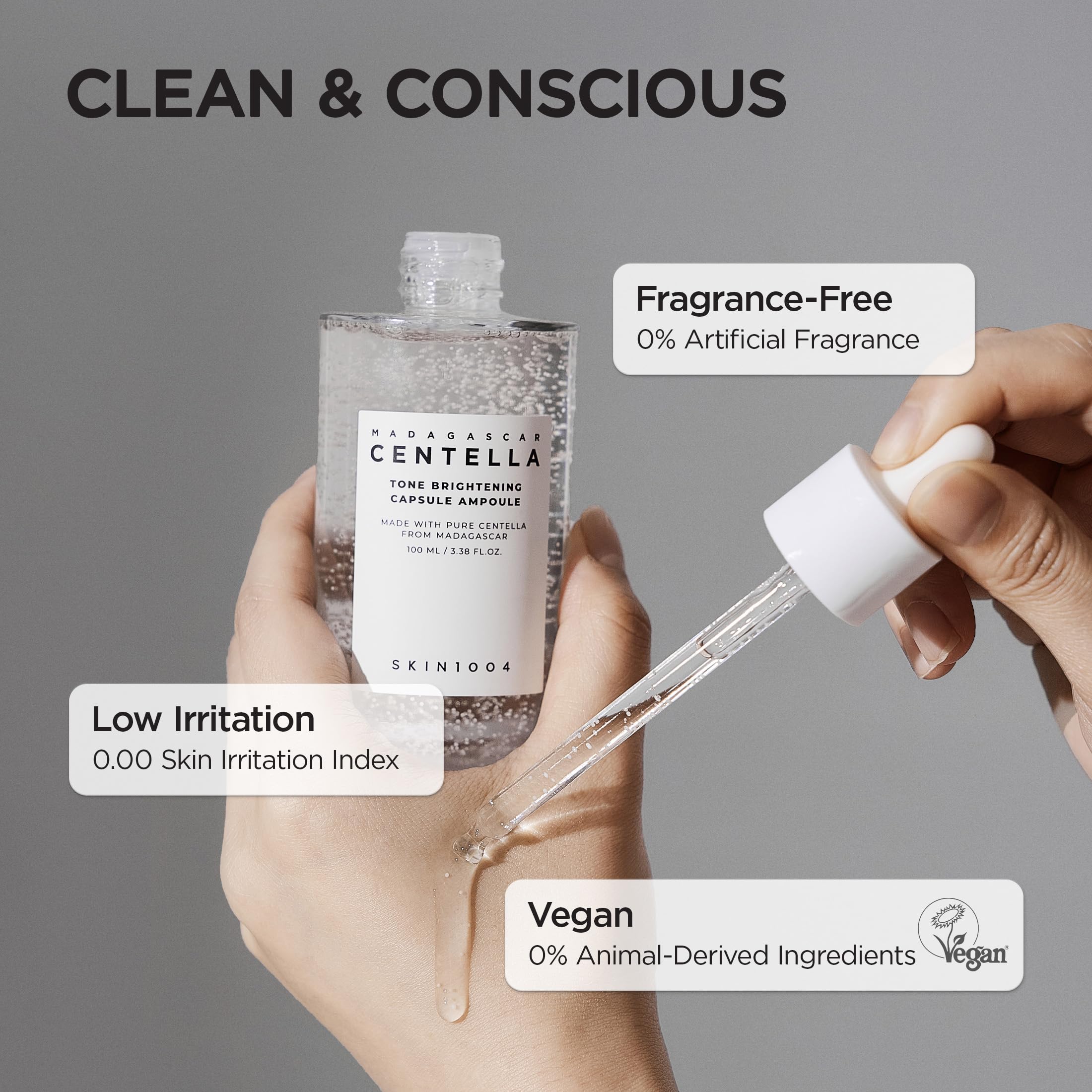 SKIN1004 Non-comedogenic formula supports use across skin types without clogging pores