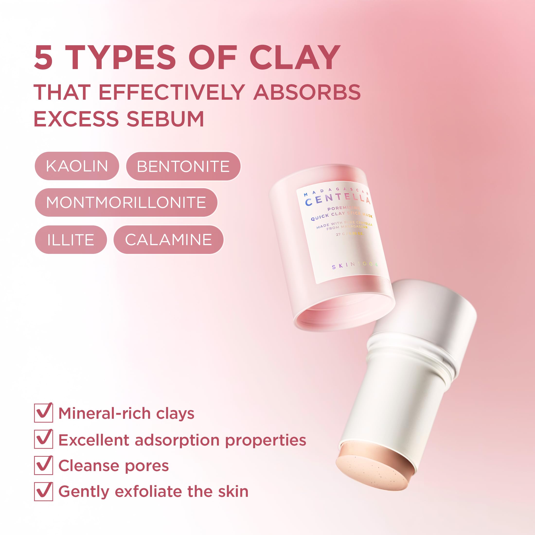 SKIN1004 Poremizing Himalayan pink salt feature: mineral-rich boost for skin vitality.