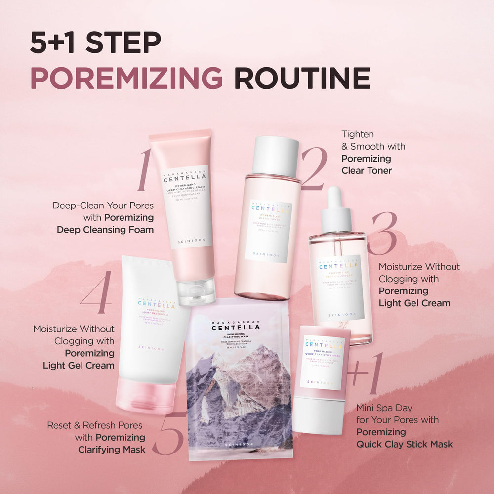 SKIN1004 Poremizing soft skin after use: texture refinement without heavy residue.