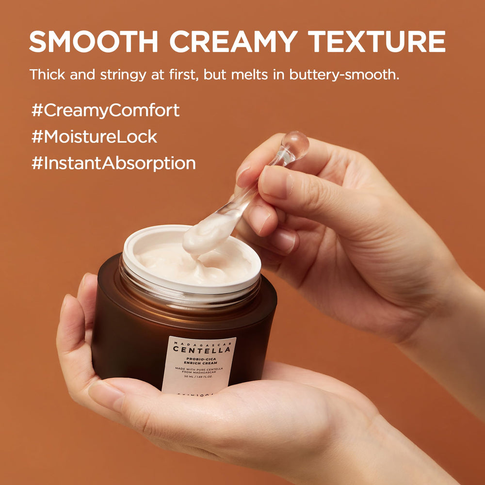 SKIN1004 Probio Cica Enrich Cream with shea butter for deep nourishment