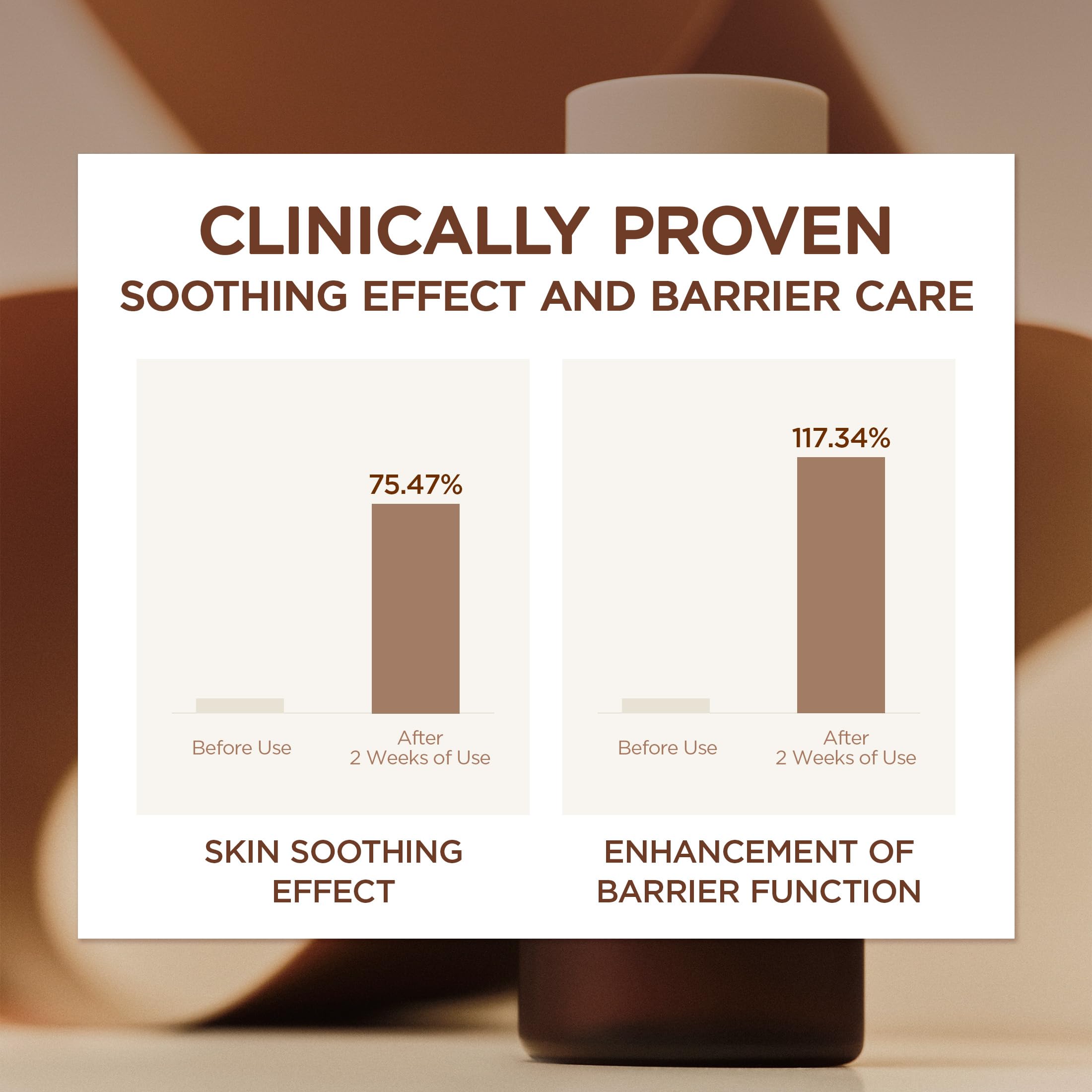 SKIN1004 Probio-CICA Essence Toner cotton pad application for even coverage.