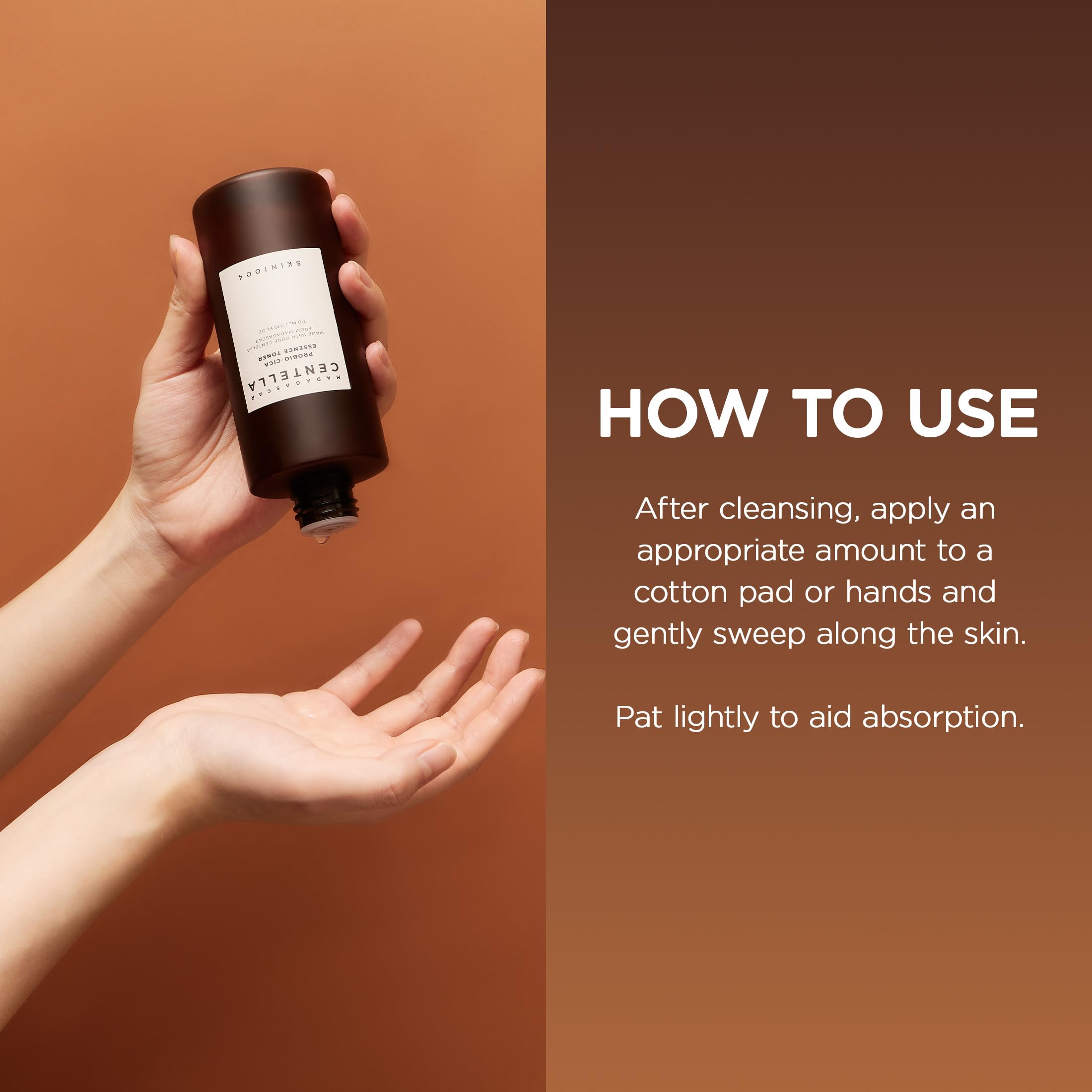 SKIN1004 Probio-CICA Essence Toner dermatologist-tested for safe daily use.