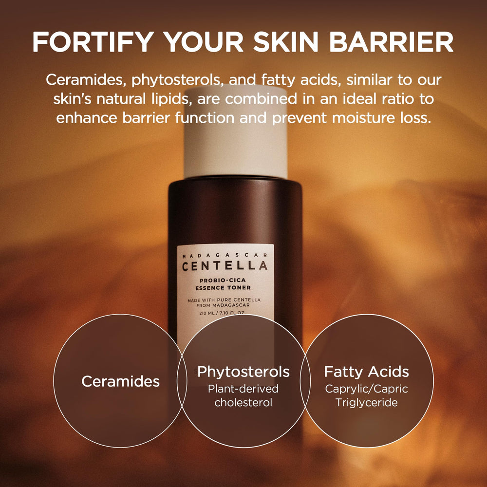 SKIN1004 Probio-CICA Essence Toner light texture close-up showing essence-like fluid.