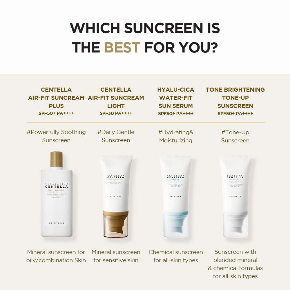 SKIN1004 Sensitive-skin tested formula suitable for sensitive or all skin types.
