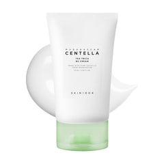 SKIN1004 Tea-Trica B5 Cream packaging highlights sensitive-skin care