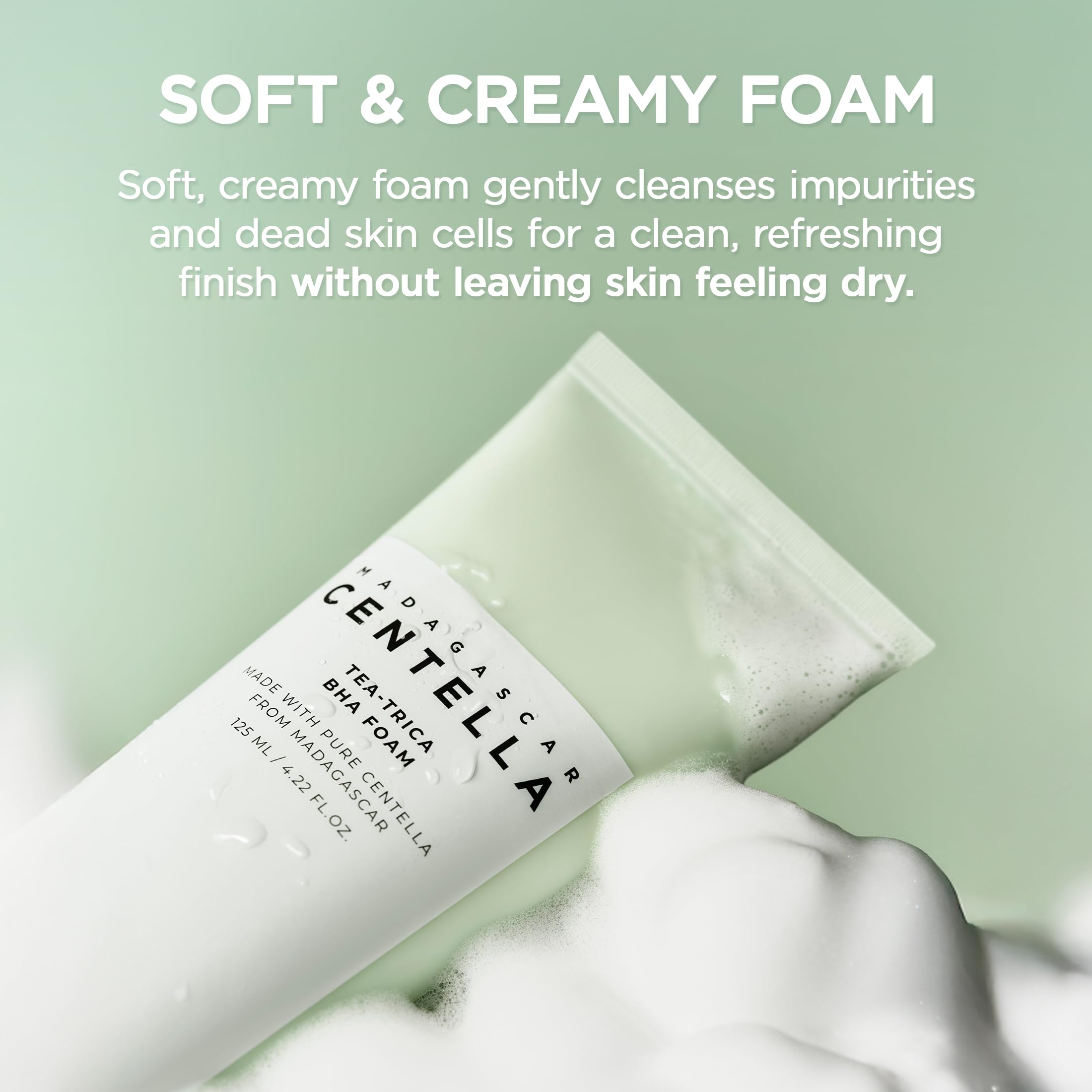 SKIN1004 Tea-Trica Foam-morning-routine ready for quick refresh and reset.