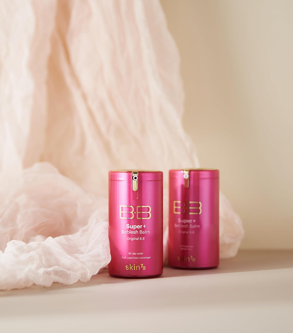 SKIN79 Pink BB Cream provides a natural glow finish on skin.