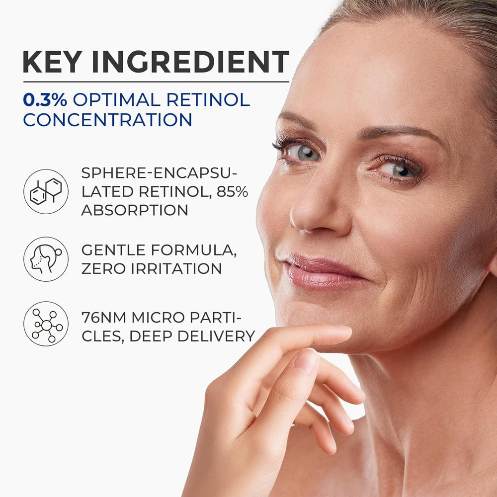 SKINERSE fine-lines improvement scene suggests possible wrinkle reduction.