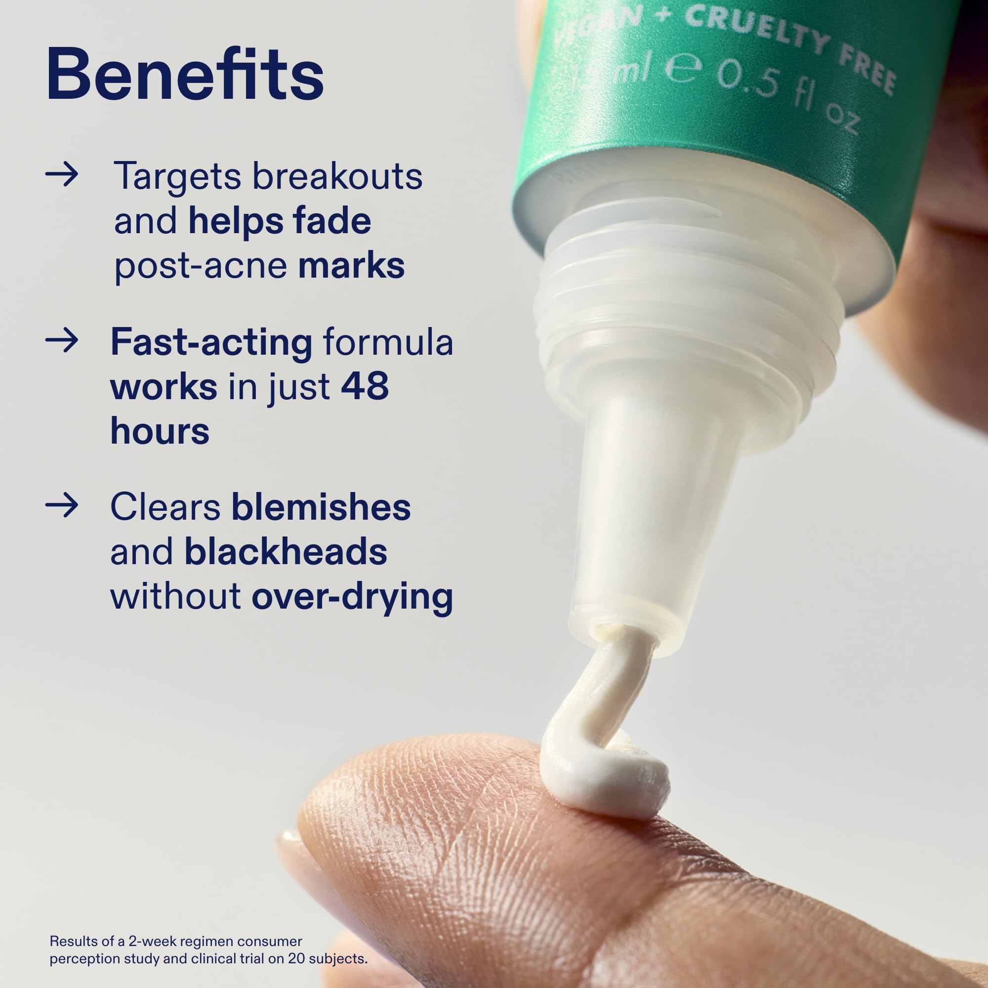 Skinfix 2% BHA Spot Treatment packaged in product-ready box and tube.