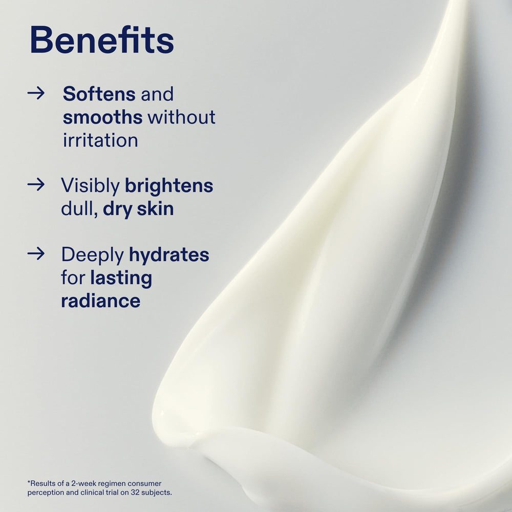 Skinfix fruit-acid complex illustration suggests exfoliation and renewal.