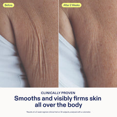 Skinfix Glycolic Renewing Scrub texture close-up shows bamboo scrubbers lifting flaky patches