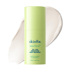 Skinfix KP+PsO smoothing body cream bottle shows barrier-restorative formula for smoother skin.