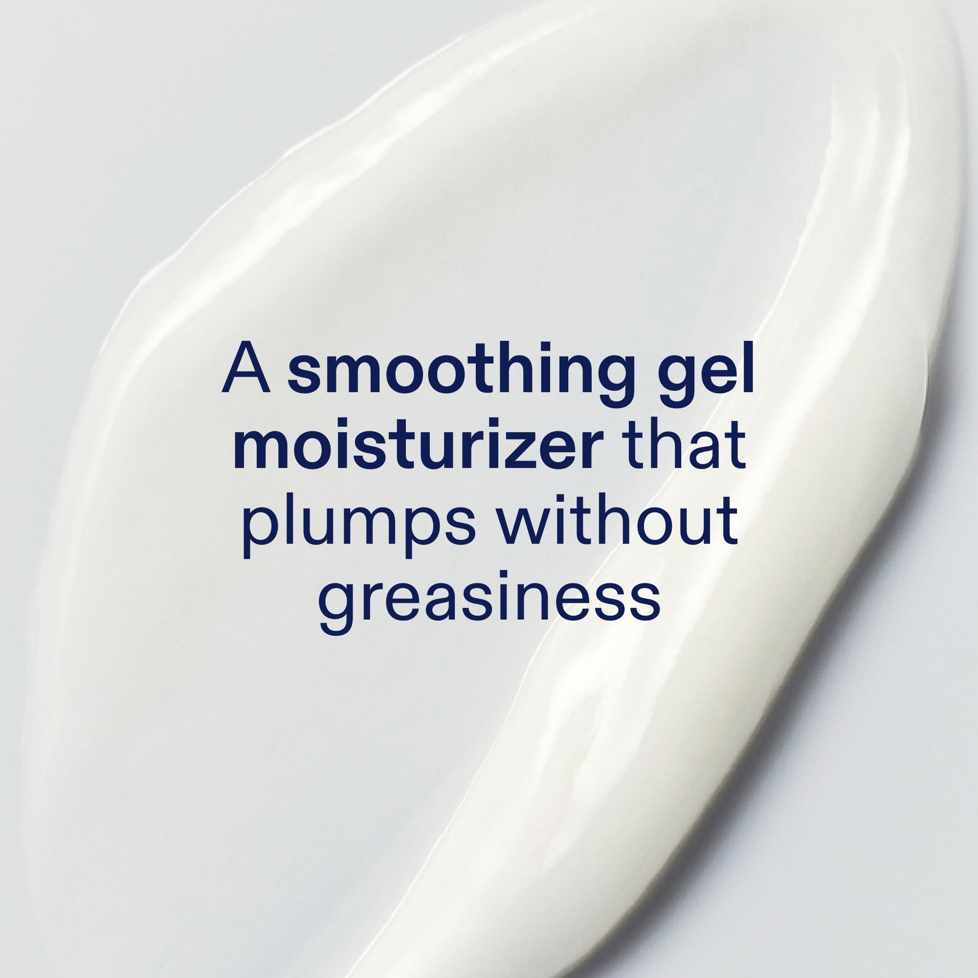 Skinfix Skin Barrier Restoring Gel Cream texture swirl shows fast-absorbing formula for non-greasy wear.