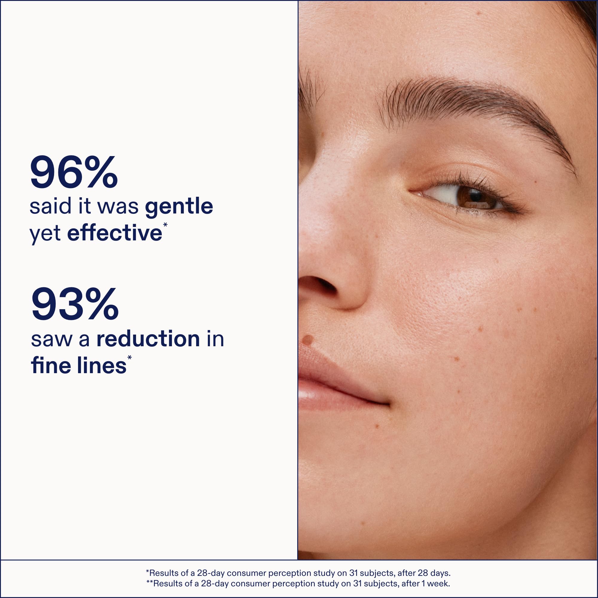 Skinfix Triple Lipid-Boost 360 Eye under-eye-area application suggests a smoother, awake appearance.