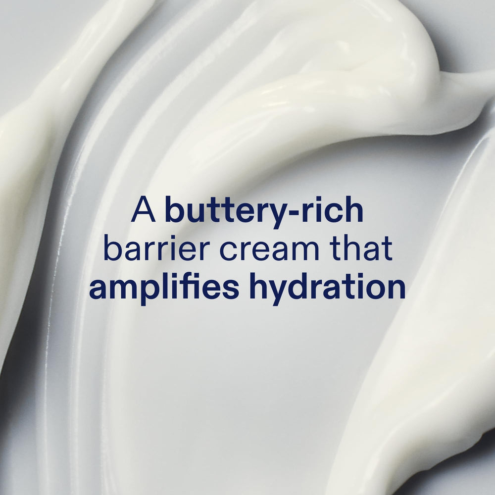 Skinfix refill jar closeup highlighting creamy texture and fragrance-free formula