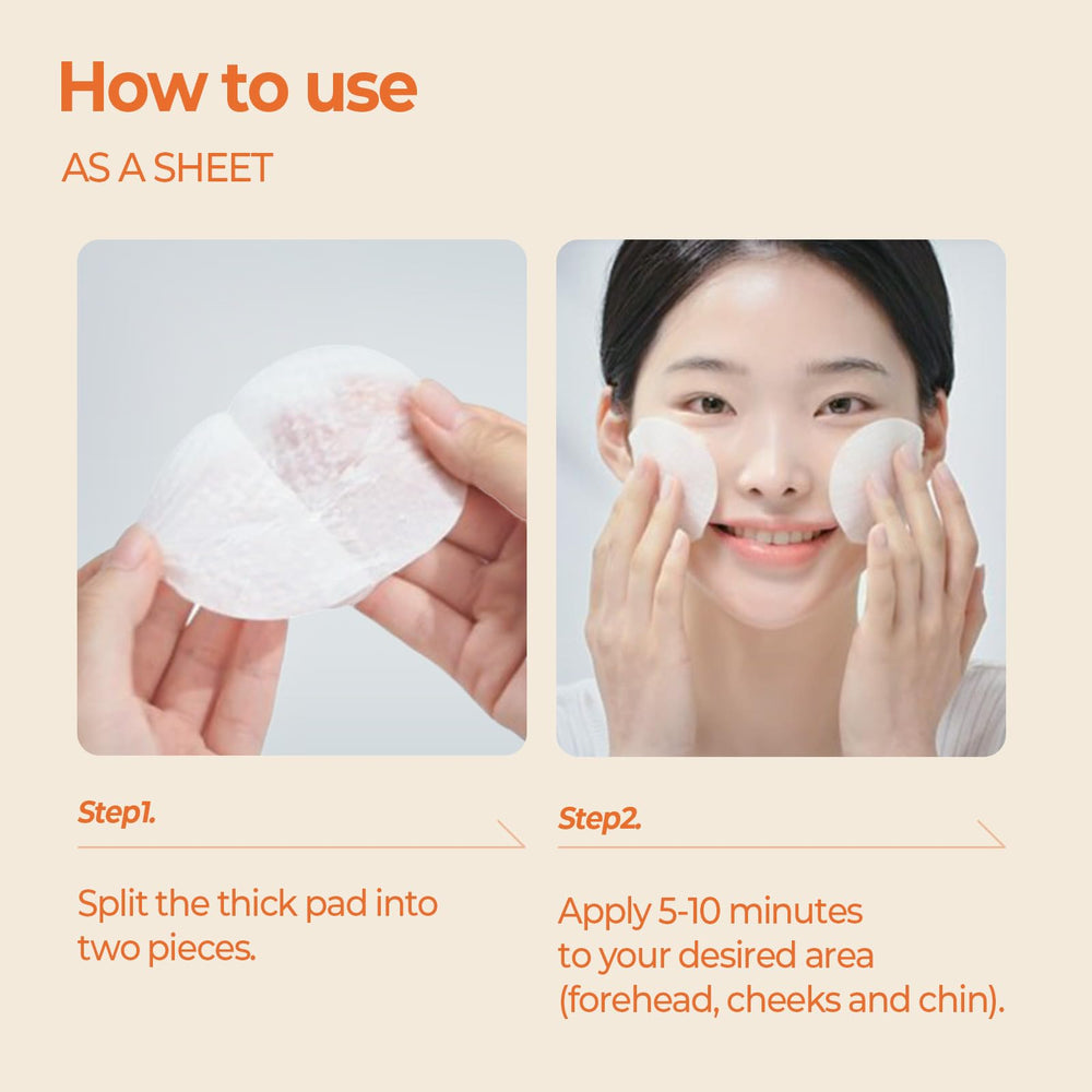 SKINFOOD 1957 carrot carotene calming water pads vegan and cruelty-free—clean beauty commitment.