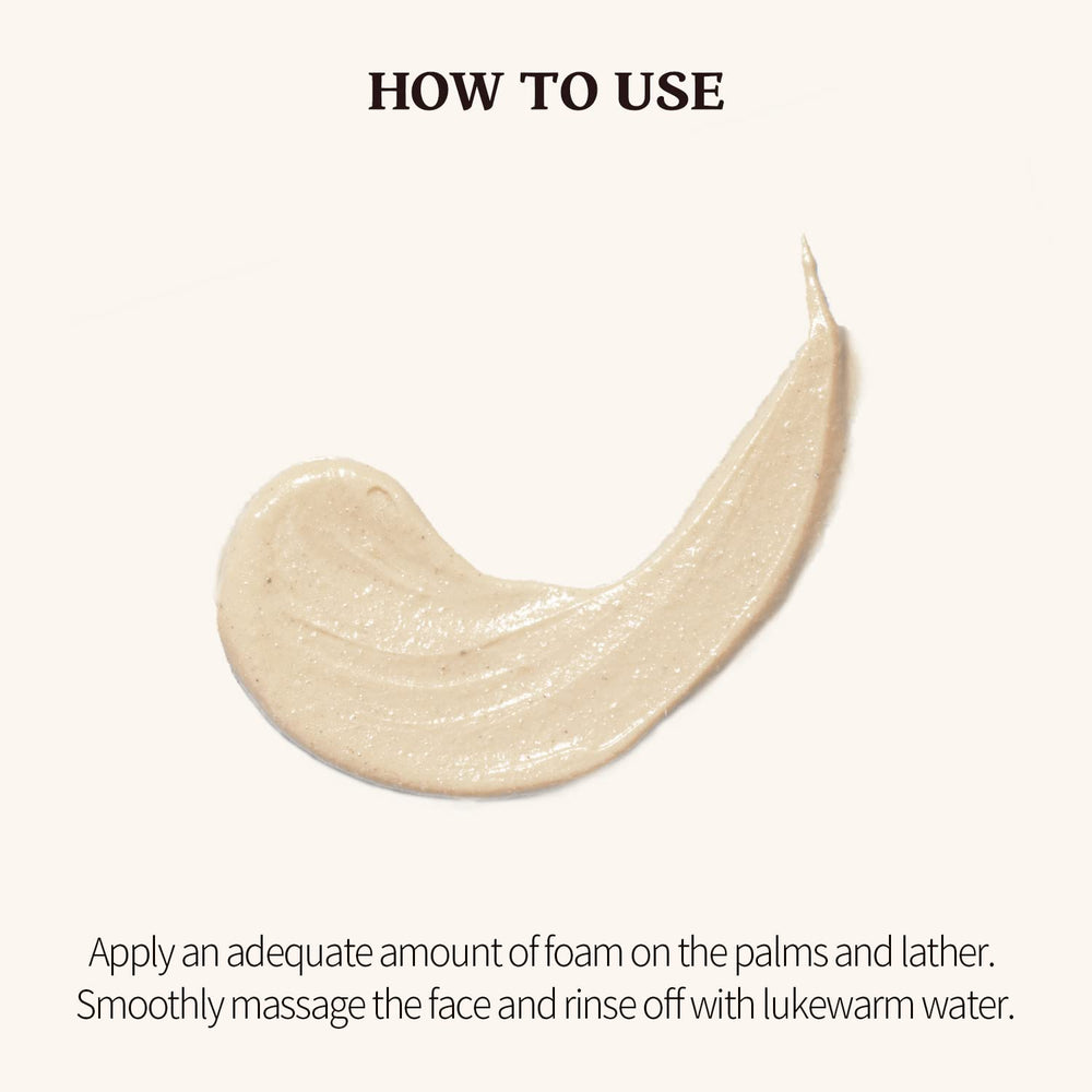 SKINFOOD 1957 exfoliating foam supports daily moisture and refreshed skin.